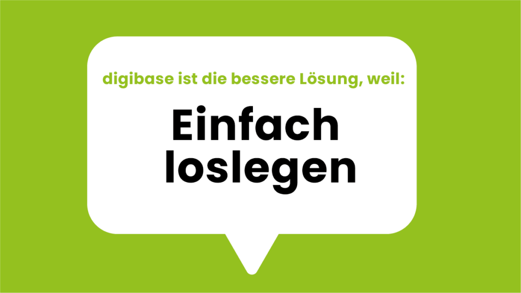 Direkt verständlich, sofort nutzbar.